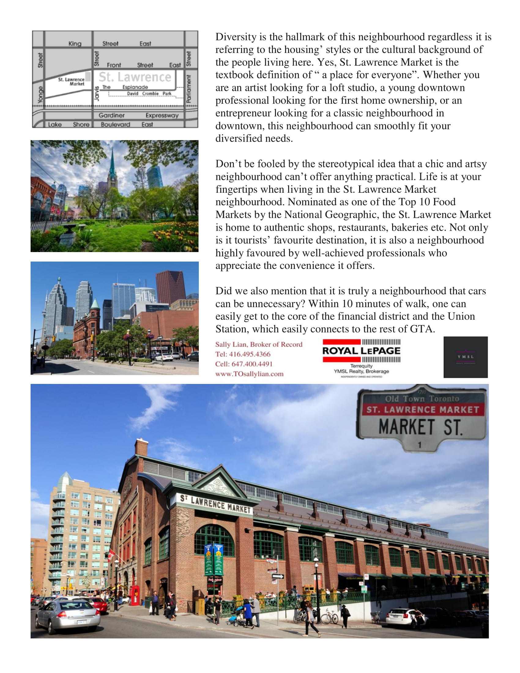 St Lawrence Market T.O. Sally Lian